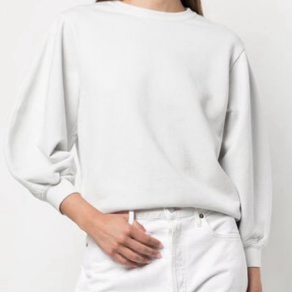 Agolde Thora sweatshirt in paper mache
